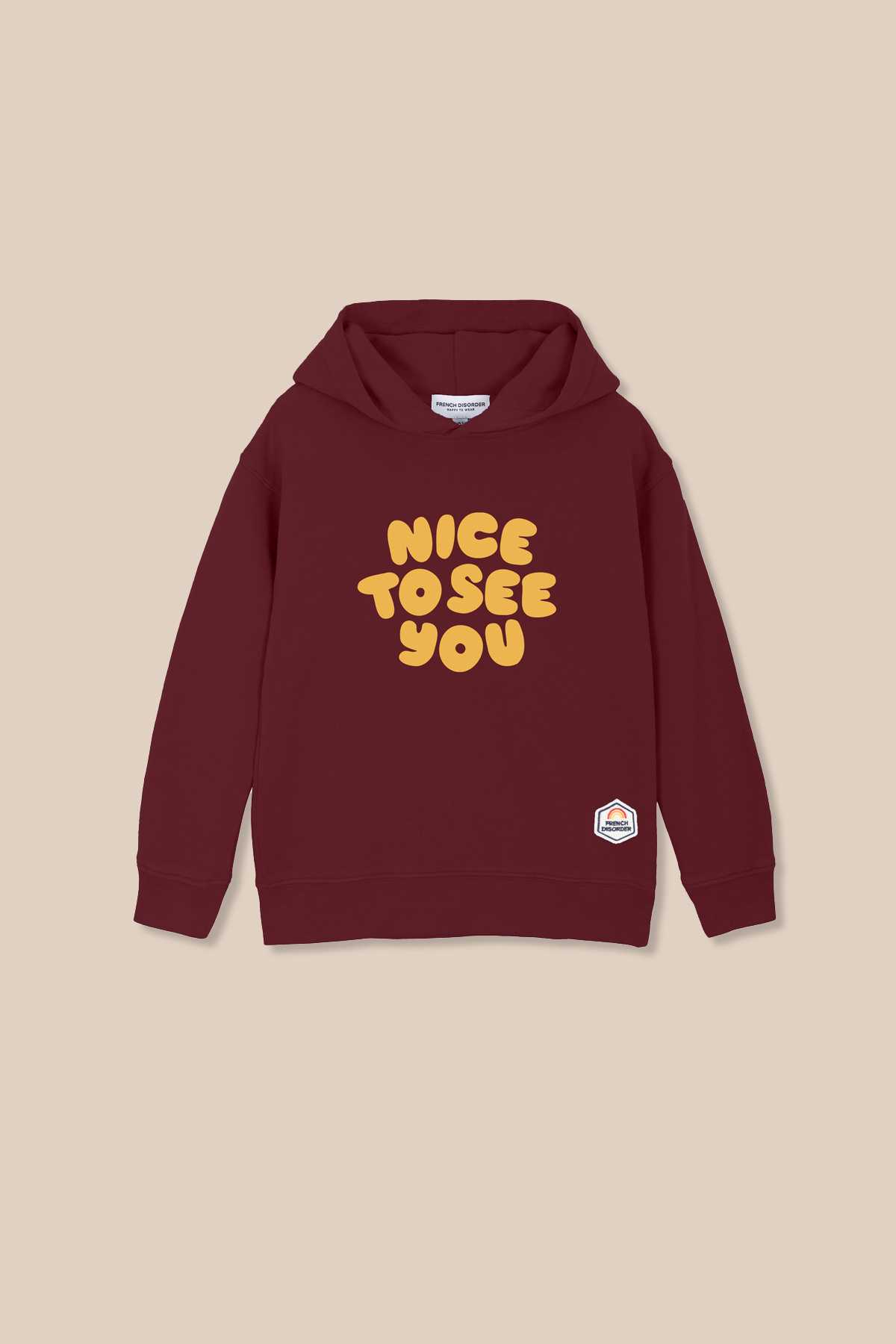 Hoodie Benny Warmy NICE TO SEE YOU