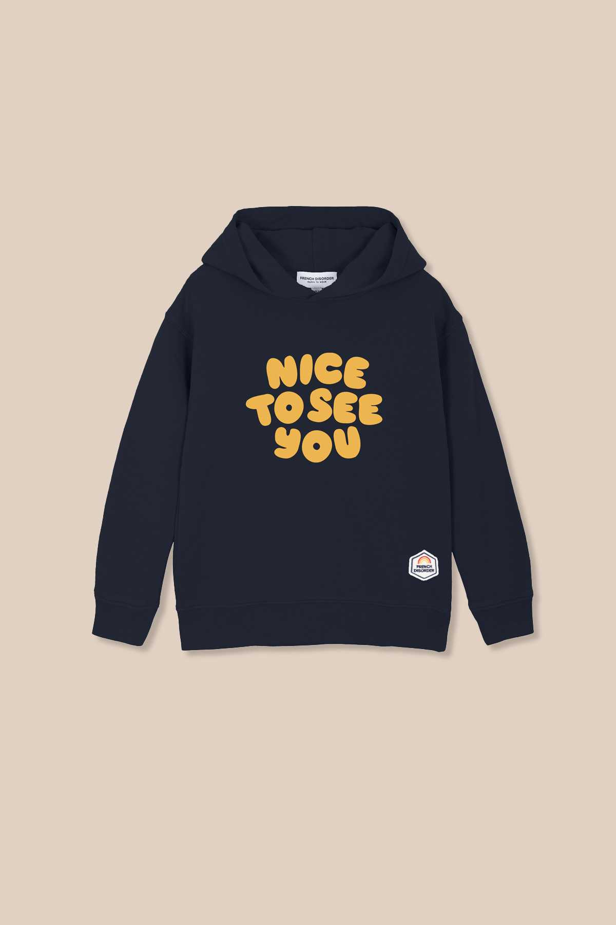 Hoodie Benny Warmy NICE TO SEE YOU