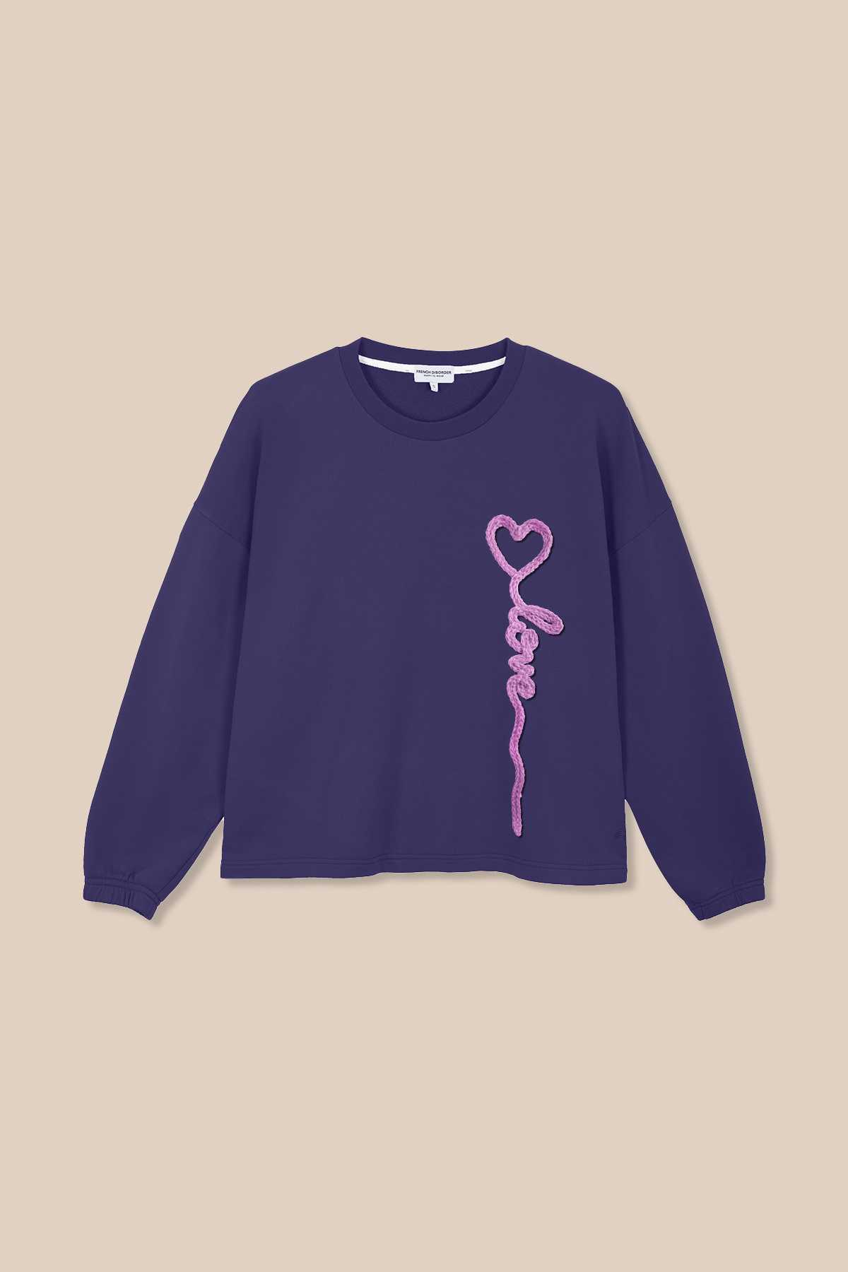 Sweat Nora LOVE BALLON (tricotin)