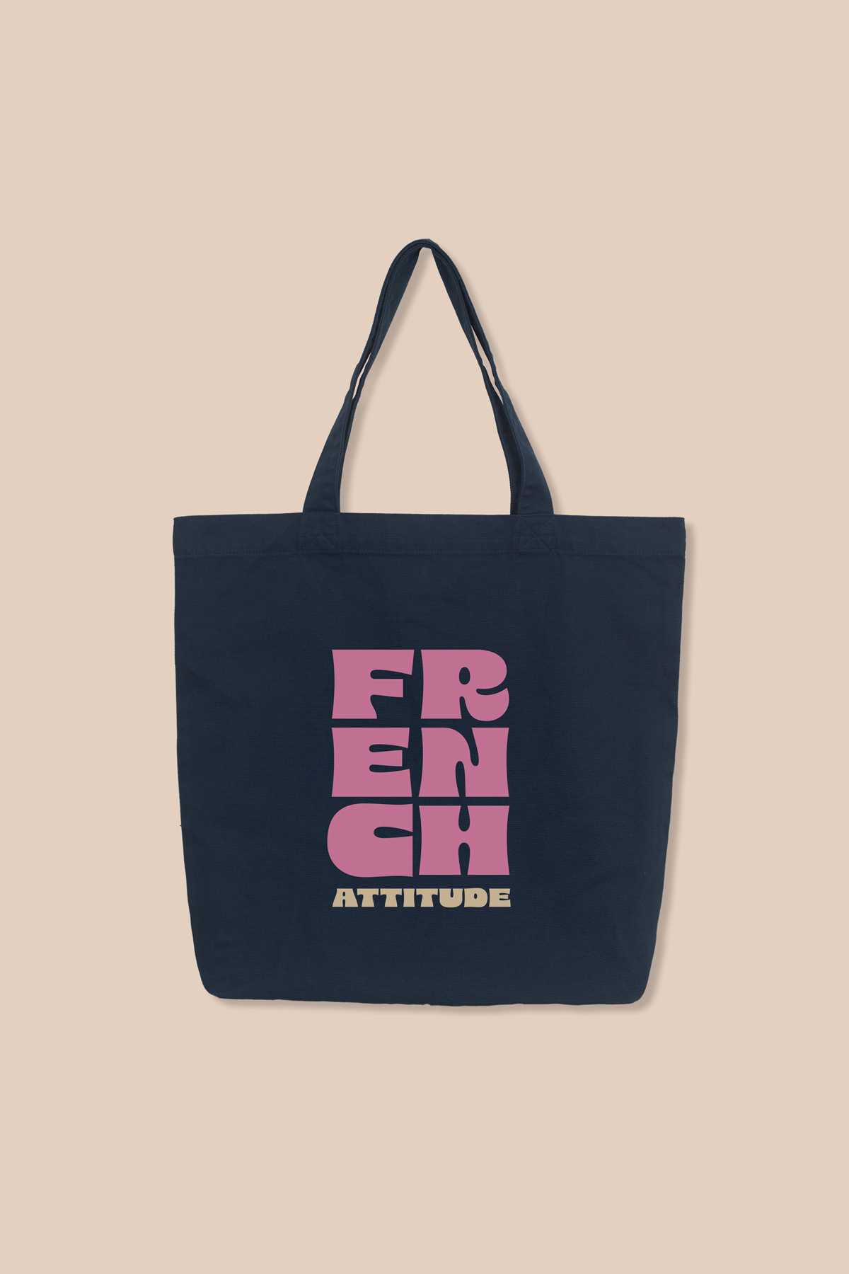 Tote Bag Canvas FRENCH ATTITUDE