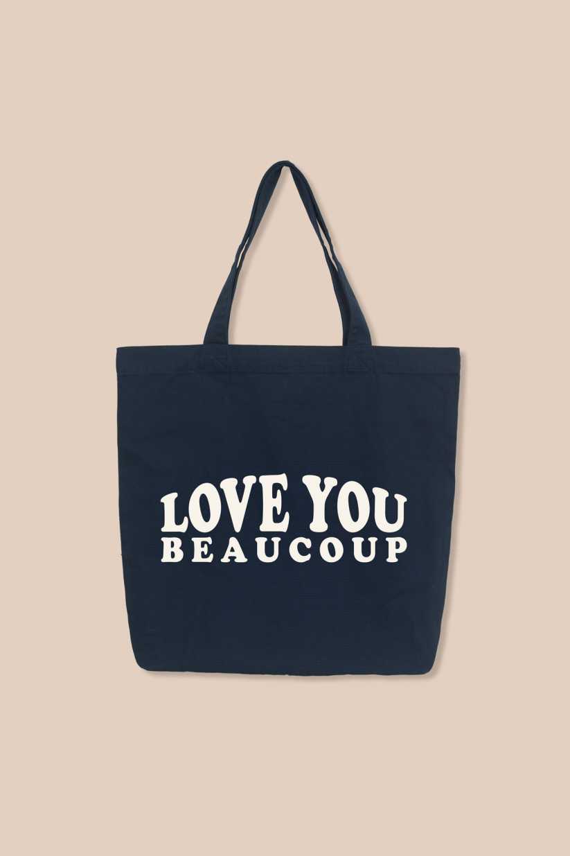 Tote Bag Canvas LOVE YOU...