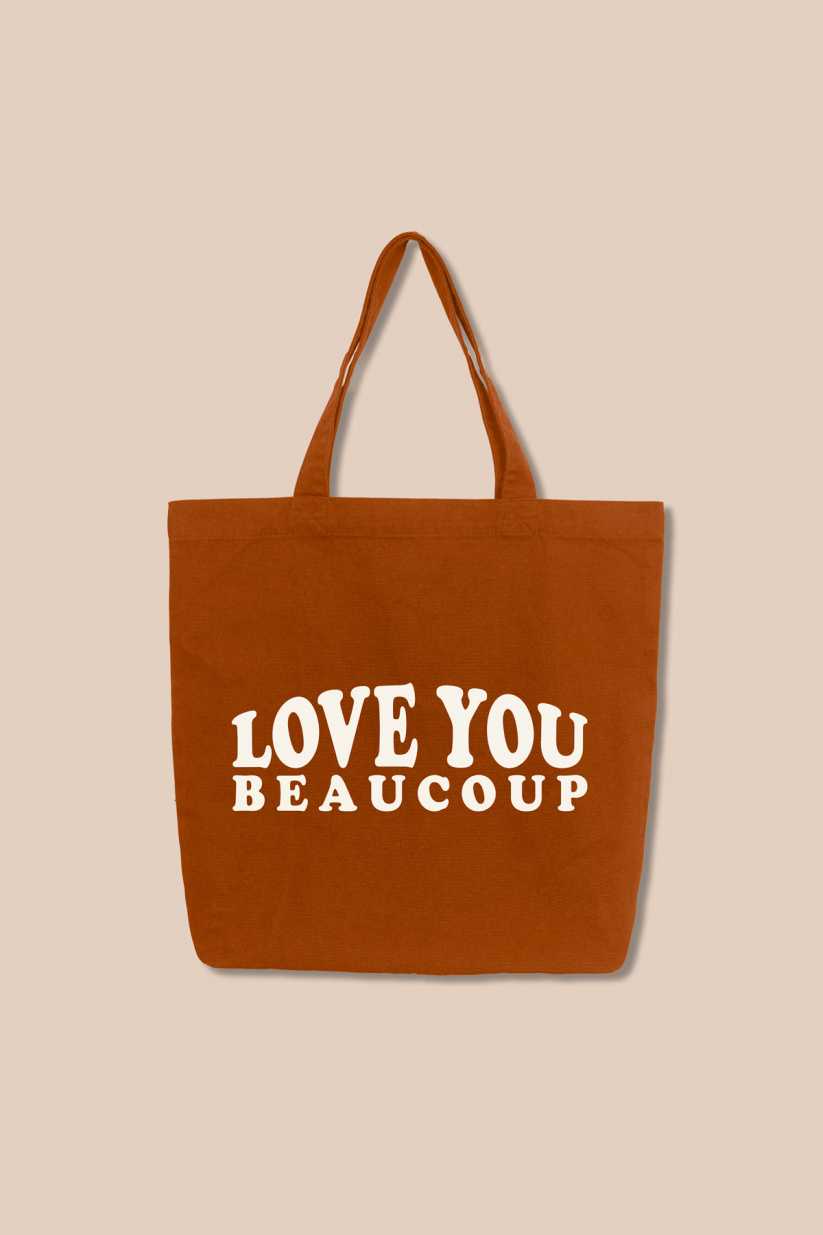 Tote Bag Canvas LOVE YOU A LOT