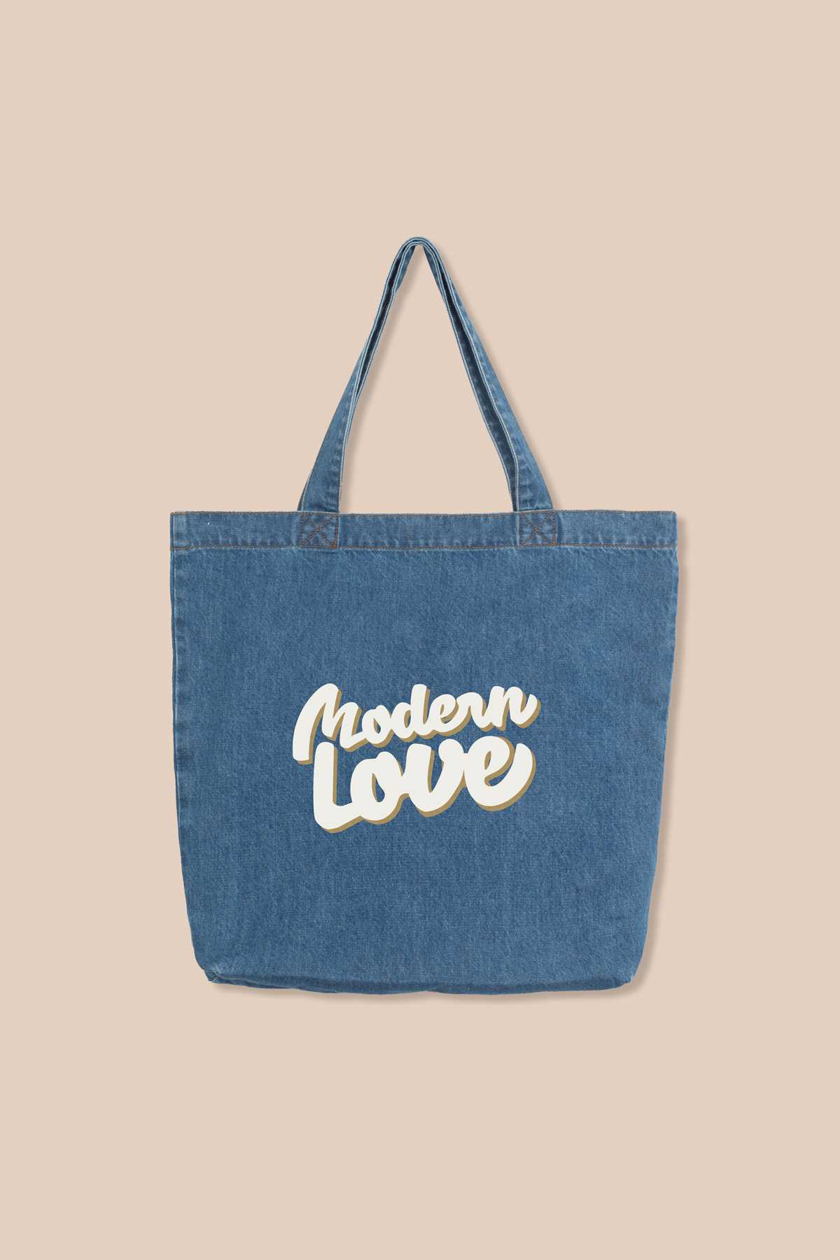 Tote Bag Denim MODERN LOVE