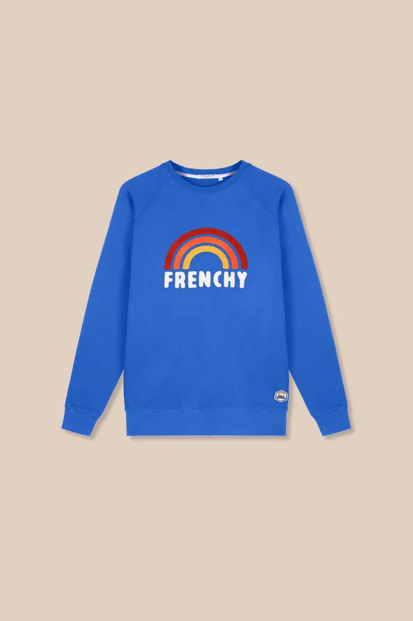 Sweat Clyde Warmy Broderie FRENCHY BOUCLETTE