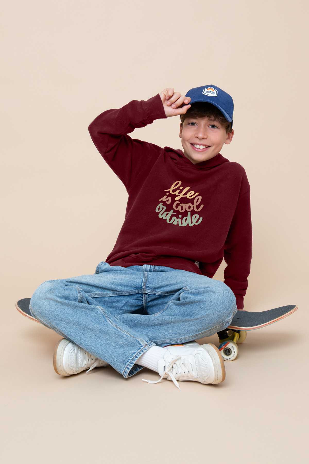 Hoodie Benny Warmy LIFE IS COOL