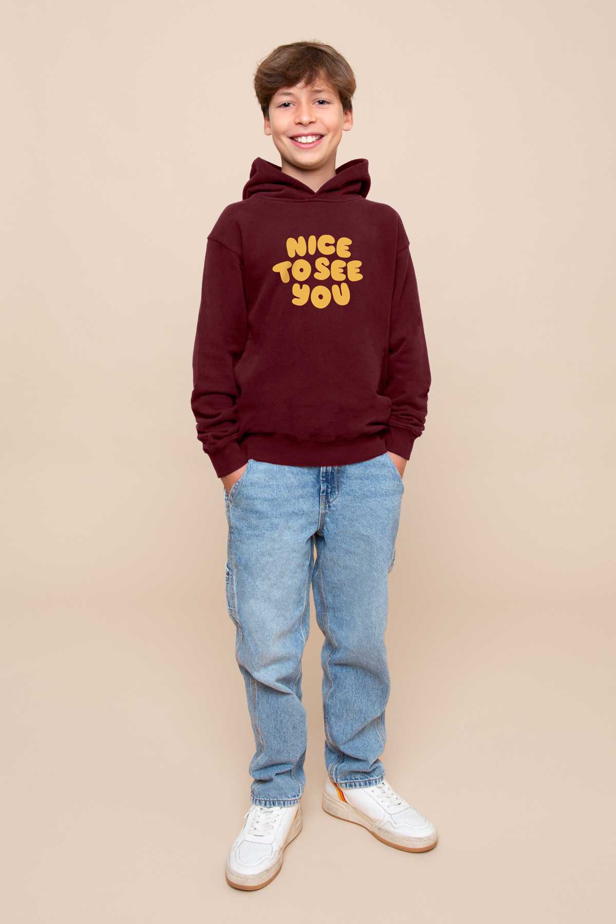 Hoodie Benny Warmy NICE TO SEE YOU