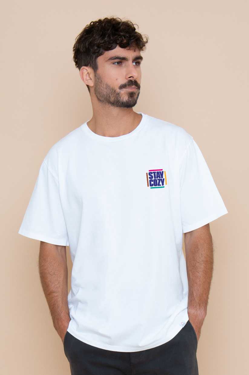 Tshirt Mike STAY COZY Tshirt Mike STAY COZY