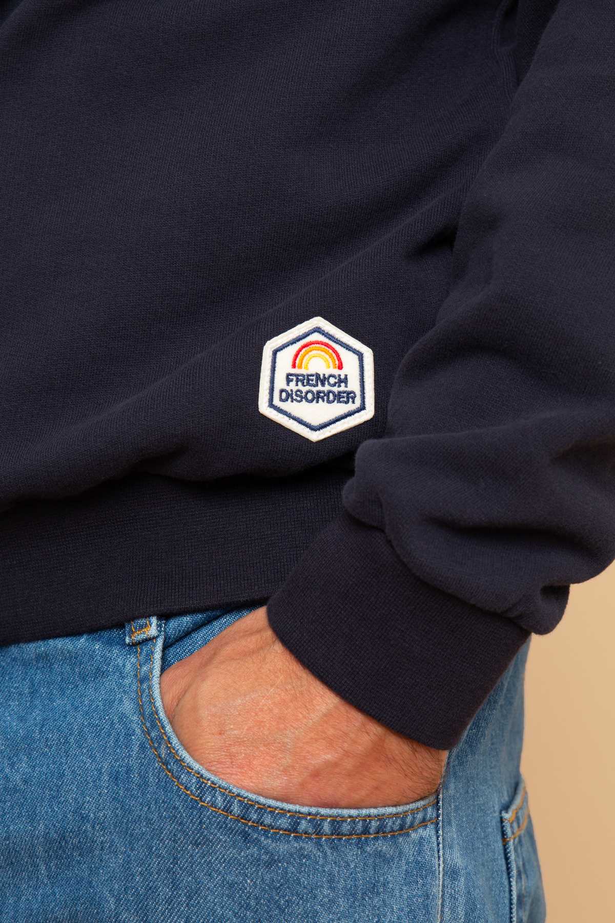 Sweat Clyde Warmy Embroidery FRENCHY BOUCLETTE