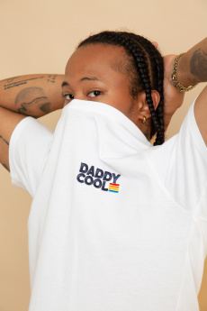 T-shirt Alex DADDY COOL Coeur Broderie