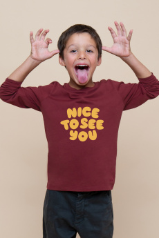 Tshirt Tom NICE TO SEE YOU