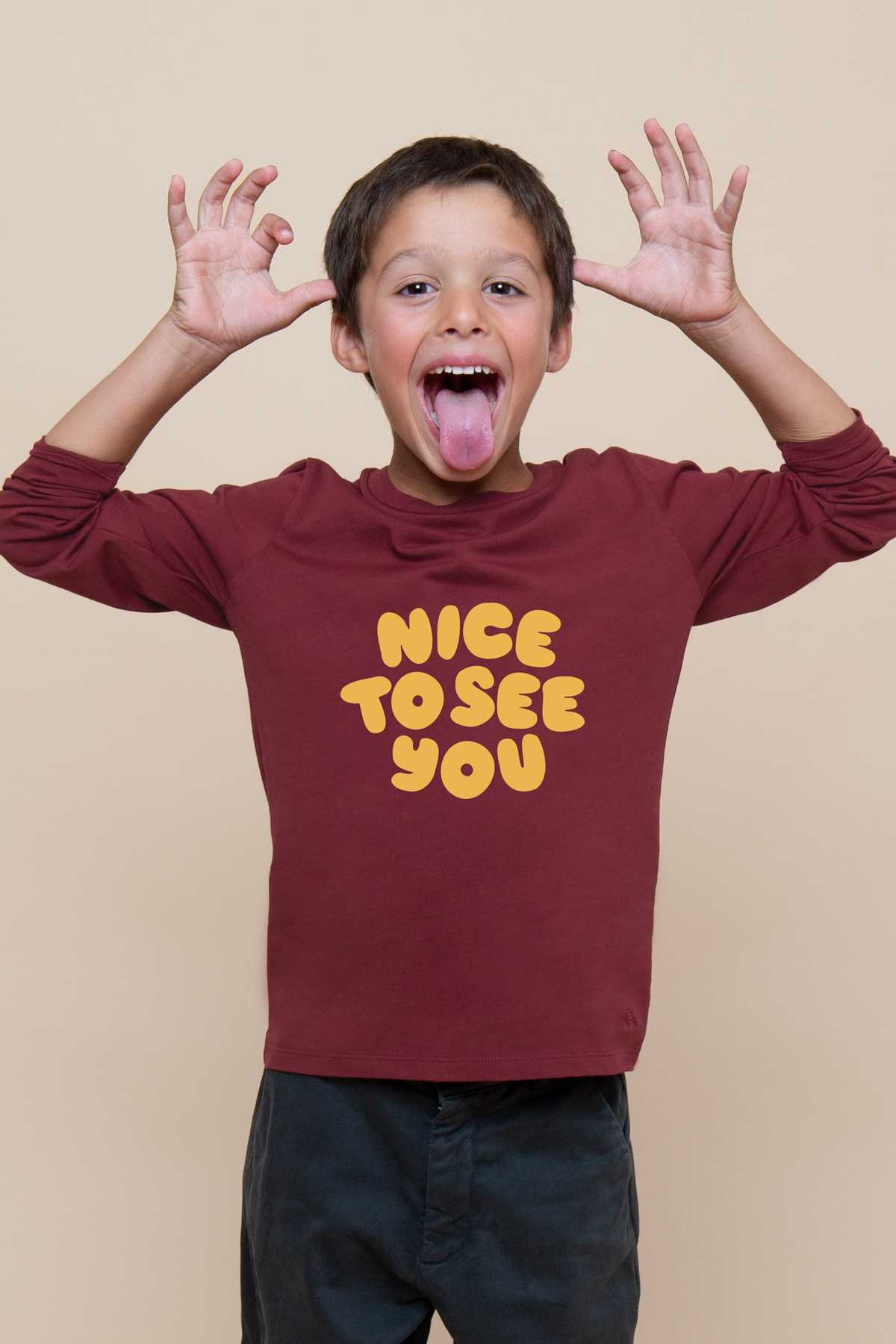 Tshirt Tom NICE TO SEE YOU