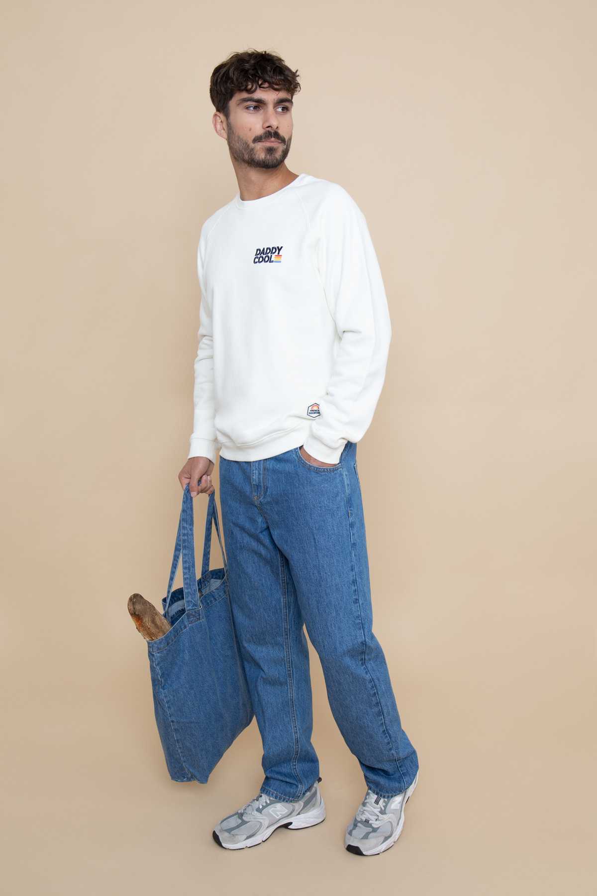 DADDY COOL Sweatshirt clyde Heart Embroidery