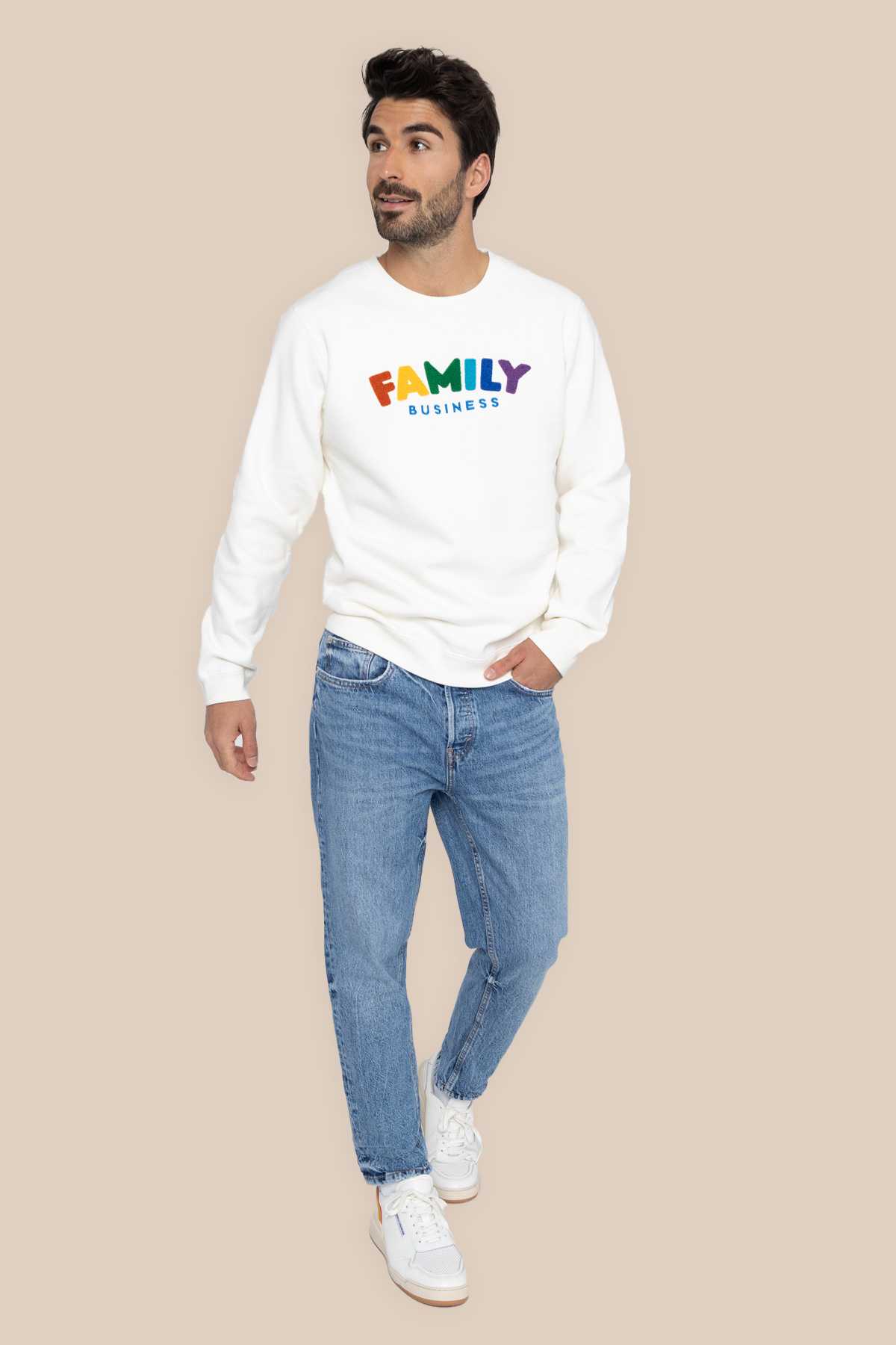 Sweat Dylan FAMILY BUSINESS Broderie