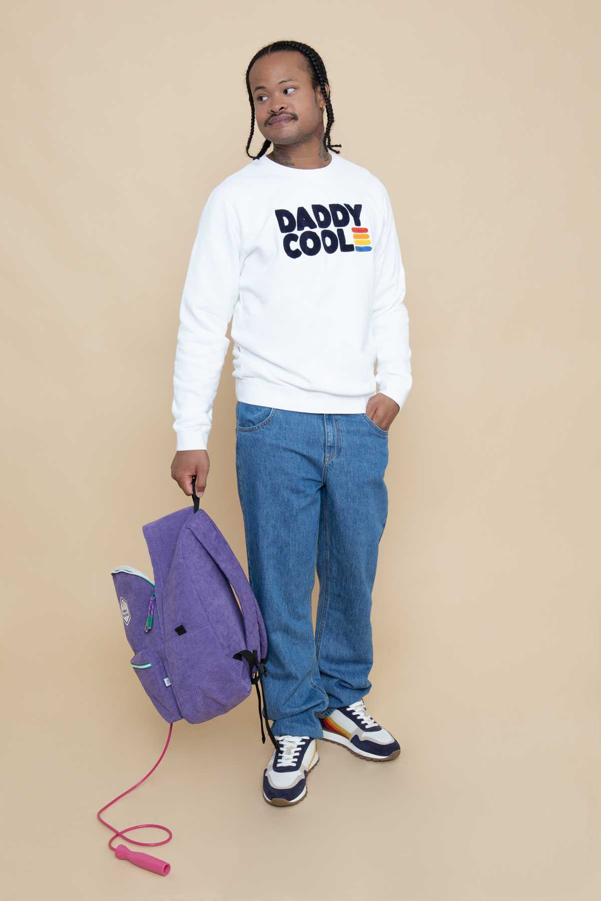 DADDY COOL Embroidery Sweat