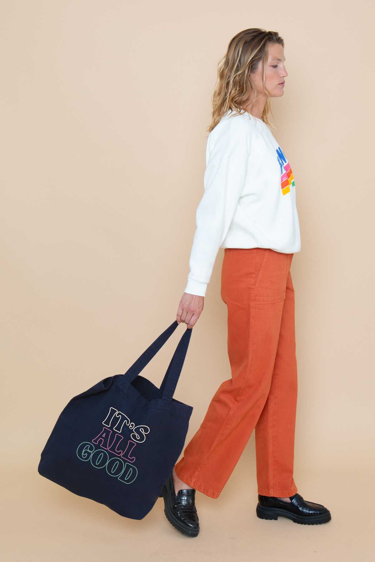 Tote Bag Canvas IT'S ALL GOOD Tote Bag Canvas IT'S ALL GOOD