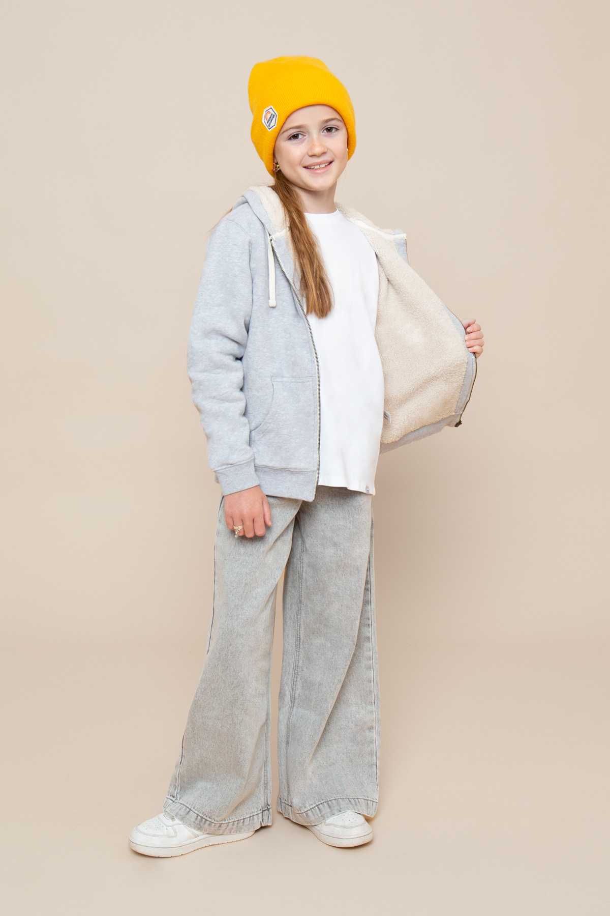 Hoodie Sherpa Mini Robin RAINBOW