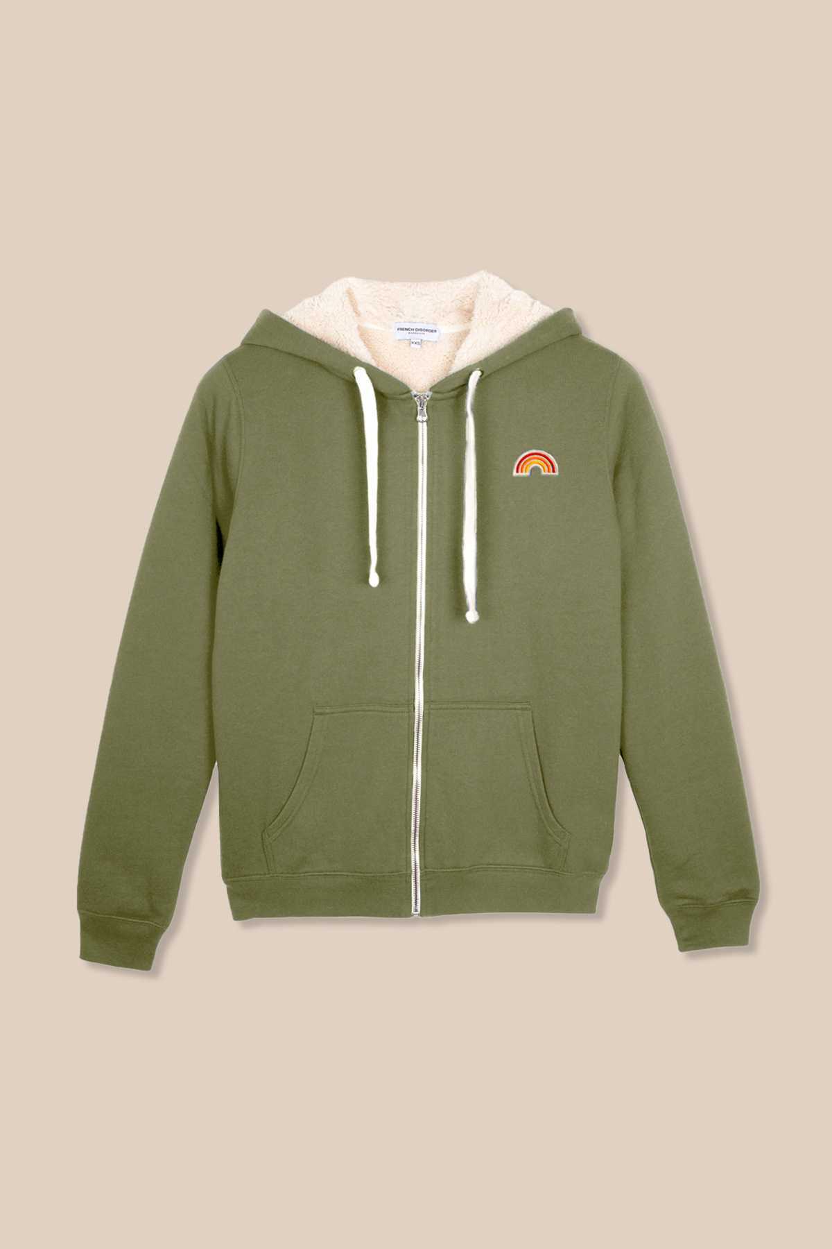 Hoodie Sherpa Mini Robin RAINBOW