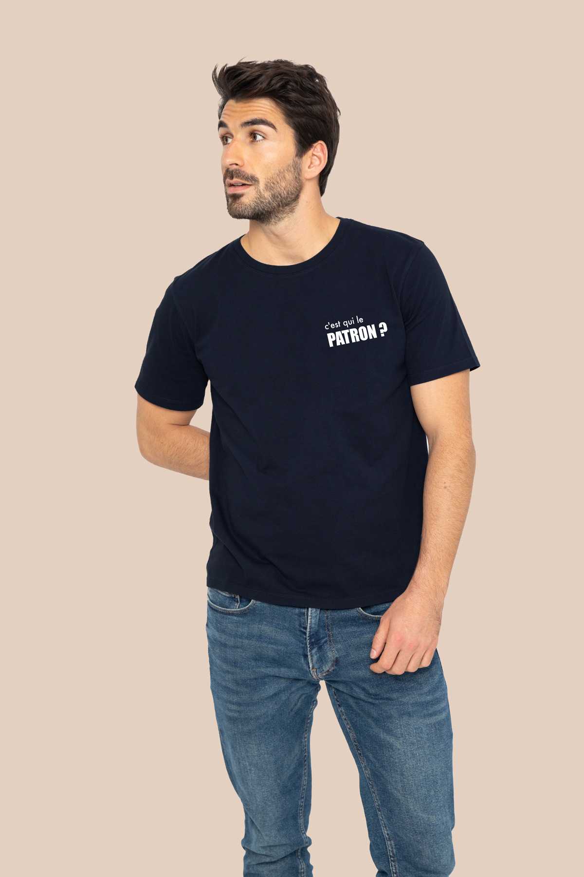 T-shirt Alex C'EST QUI LE PATRON ? T-shirt Alex C'EST QUI LE PATRON ?