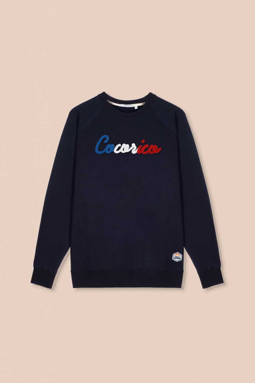 Sweat Clyde COCORICO Broderie