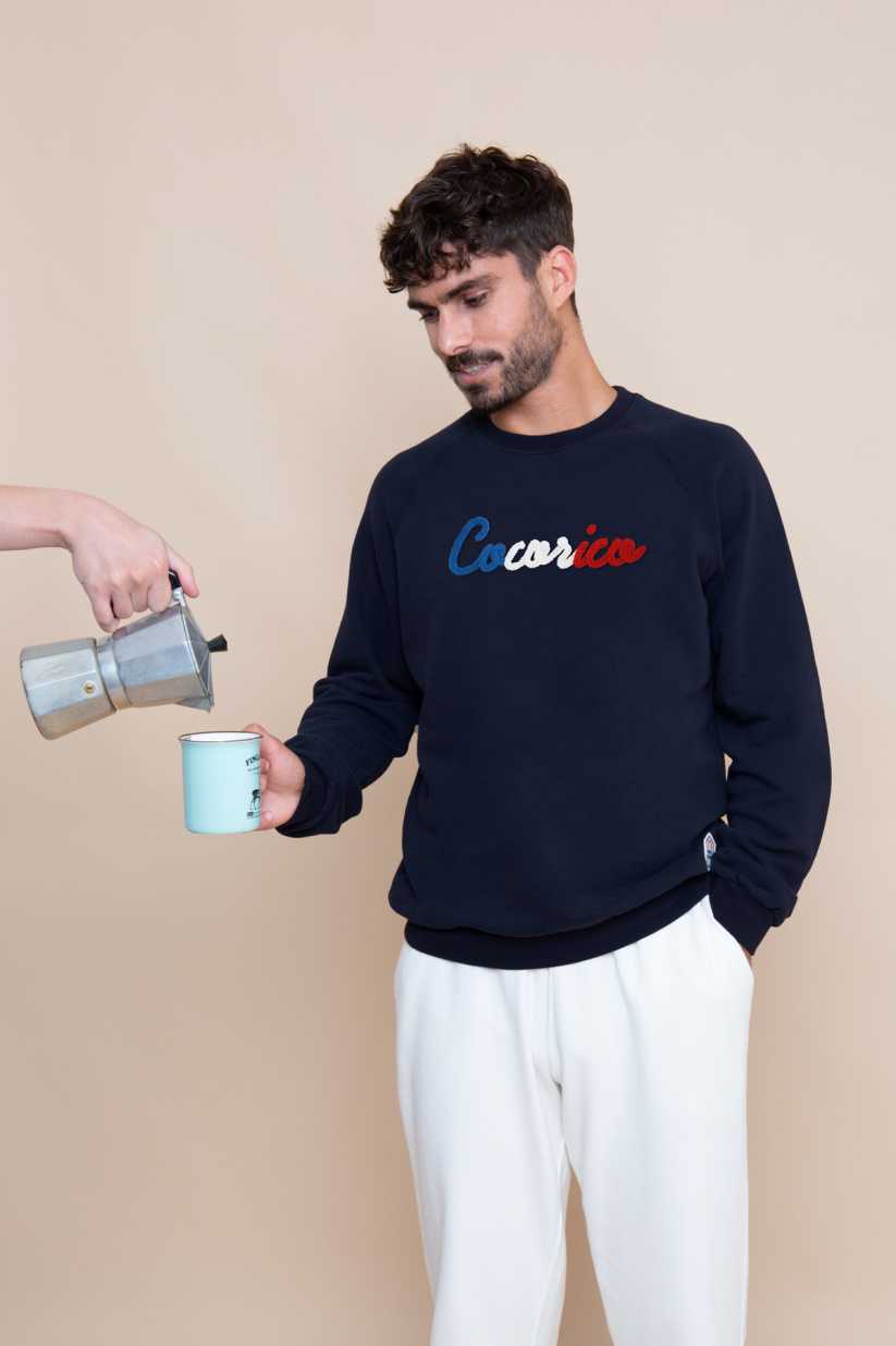 Sweat Clyde COCORICO Broderie