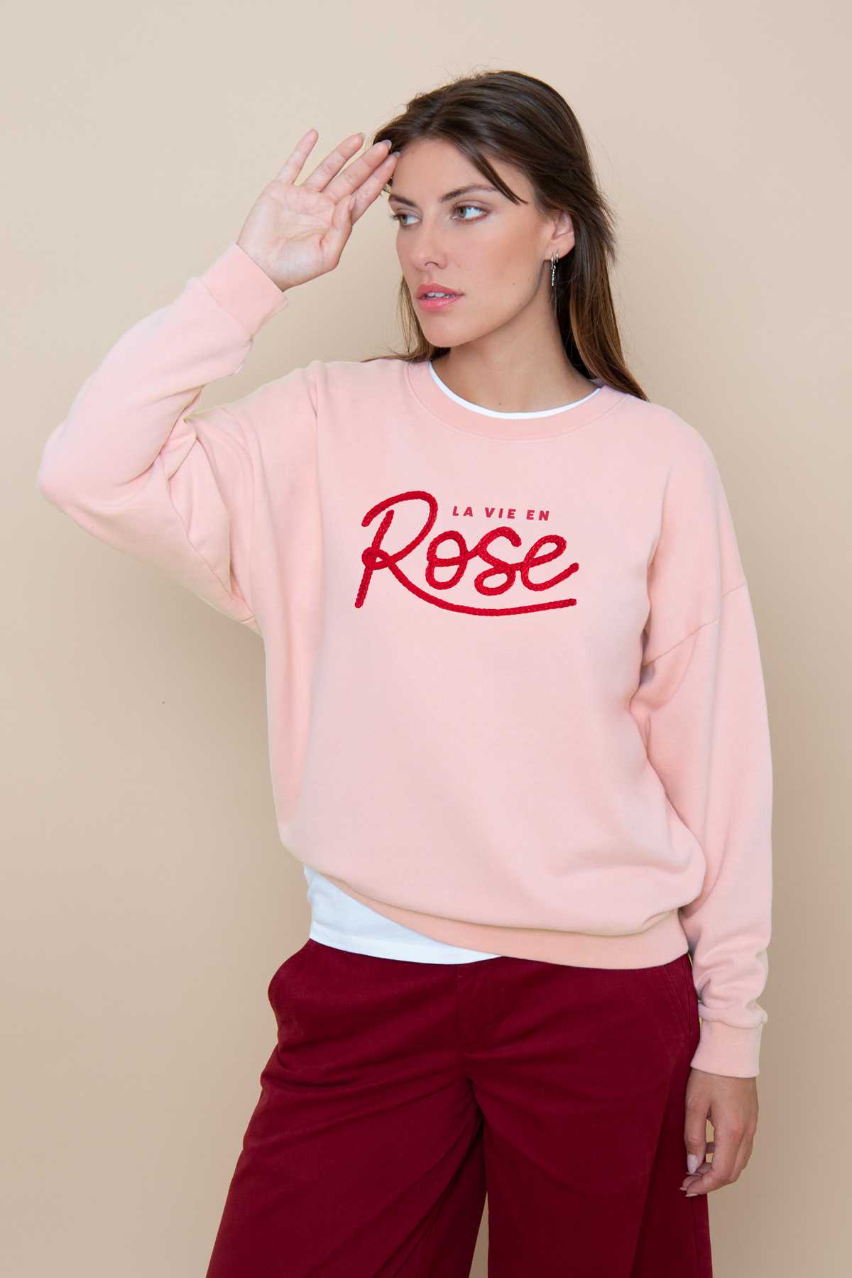 Sweatricotin Rosie LA VIE EN ROSE Sweatricotin Rosie LA VIE EN ROSE