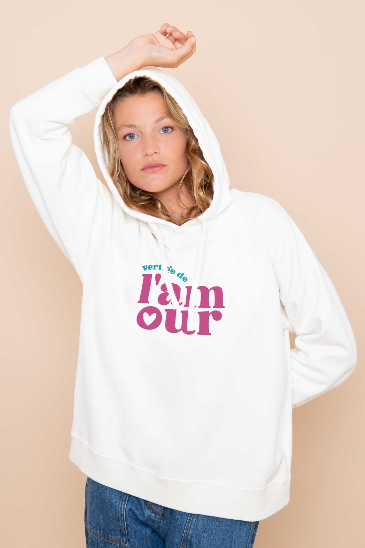 Hoodie Joy VERTIGE DE L'AMOUR Hoodie Joy VERTIGE DE L'AMOUR