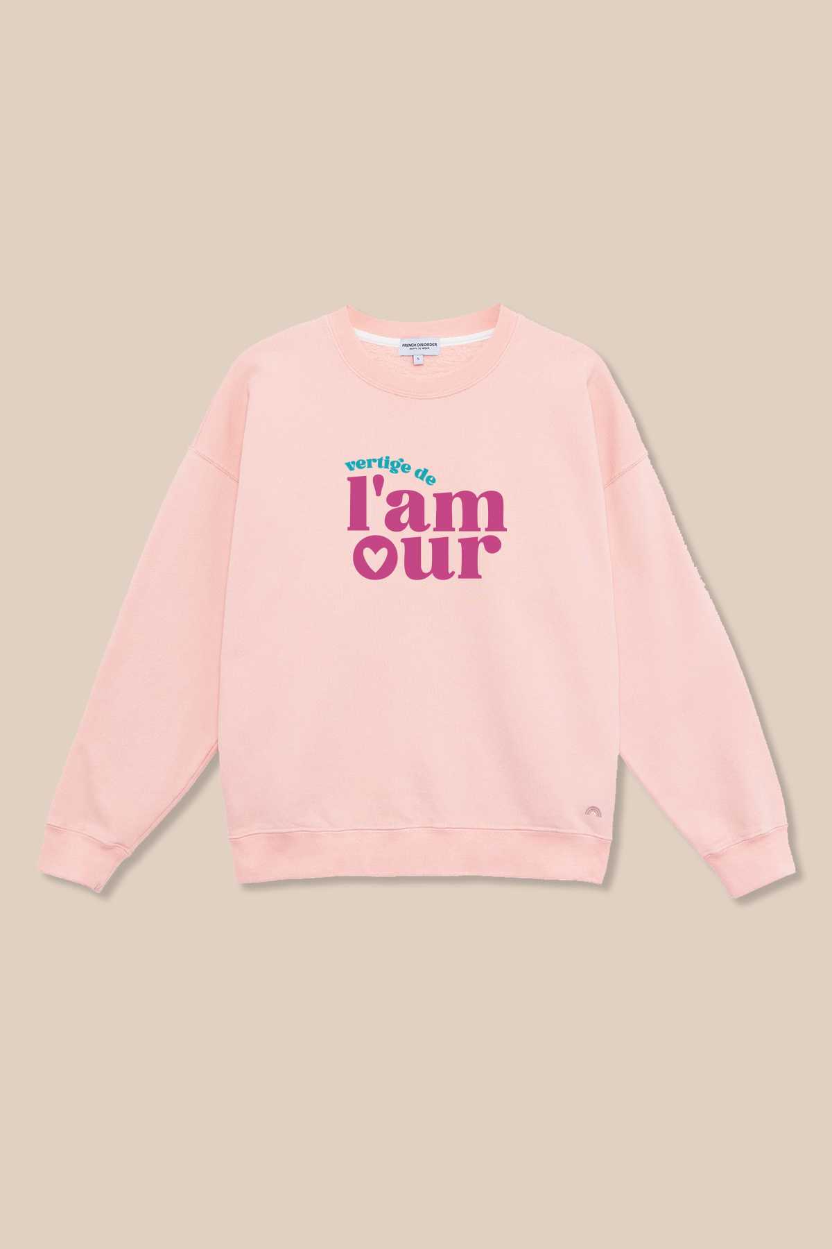 Sweat Rosie VERTIGE DE L'AMOUR Sweat Rosie VERTIGE DE L'AMOUR