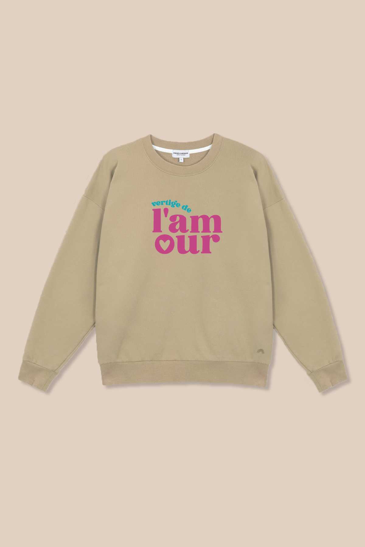 Sweat Rosie VERTIGE DE L'AMOUR