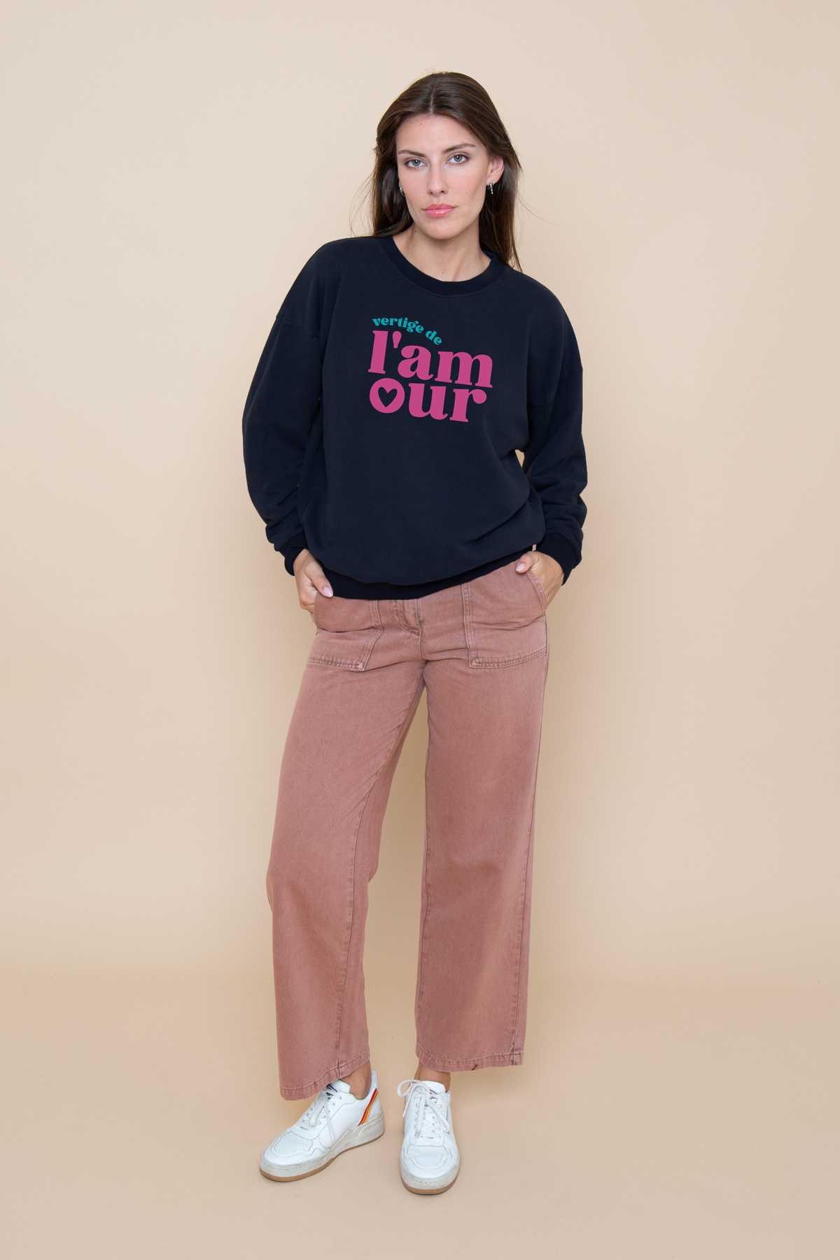 Sweat Rosie VERTIGE DE L'AMOUR