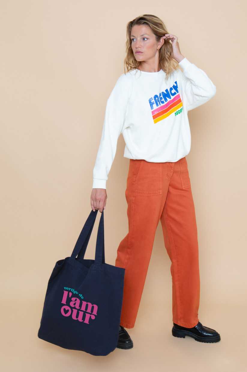 Tote Bag Canvas VERTIGE DE L'AMOUR