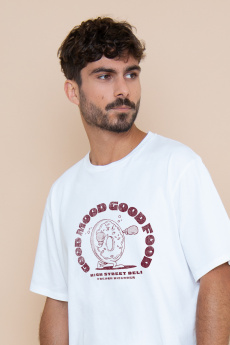 Tshirt Mike GOOD MOOD FOOD