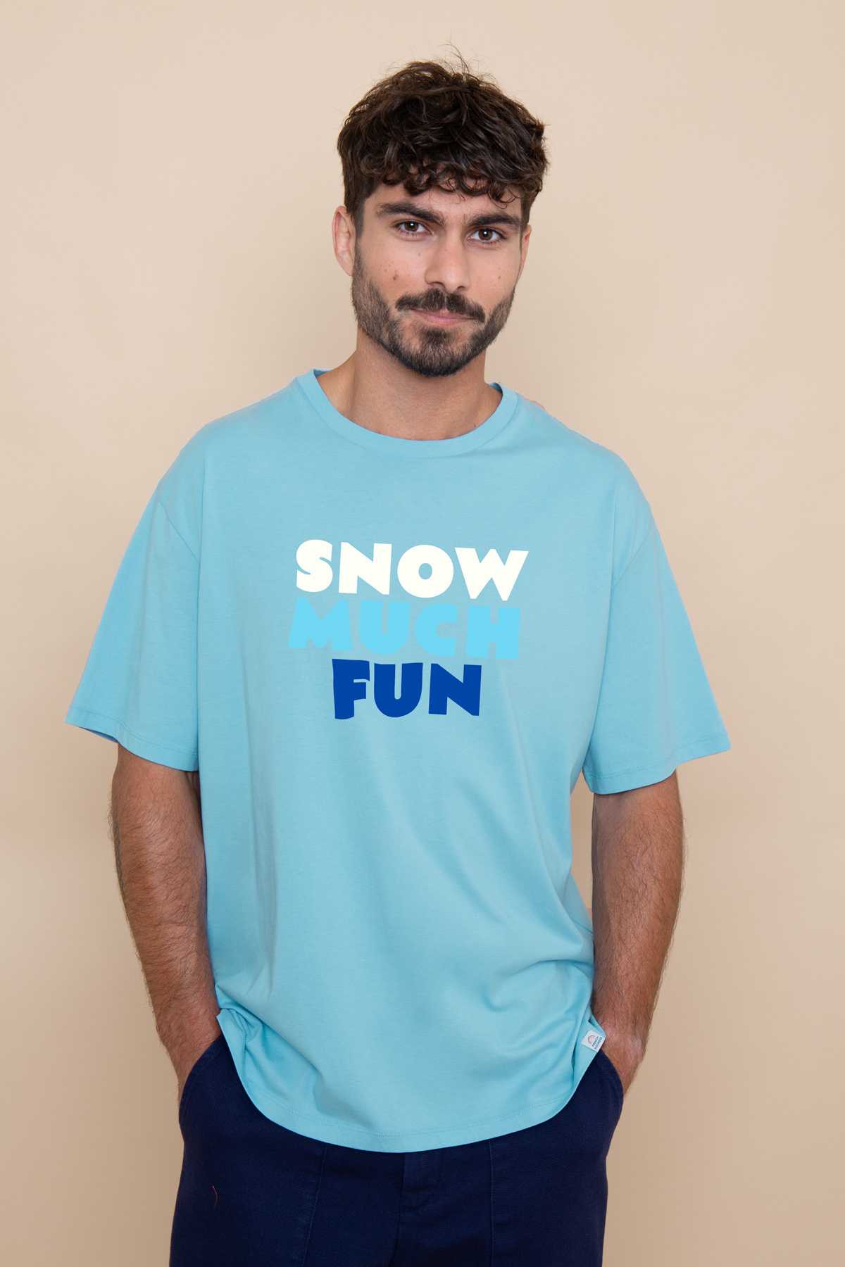 Tshirt Mike SNOW MUCH FUN Tshirt Mike SNOW MUCH FUN