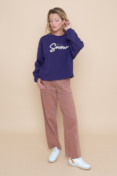 Sweatricotin Nora Warmy LET IT SNOW