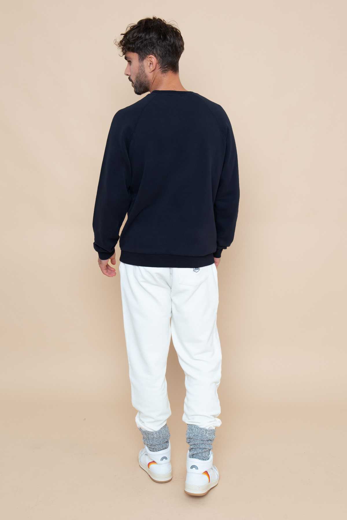 Sweat Clyde Warmy Embroidery SNOW OR NEVER