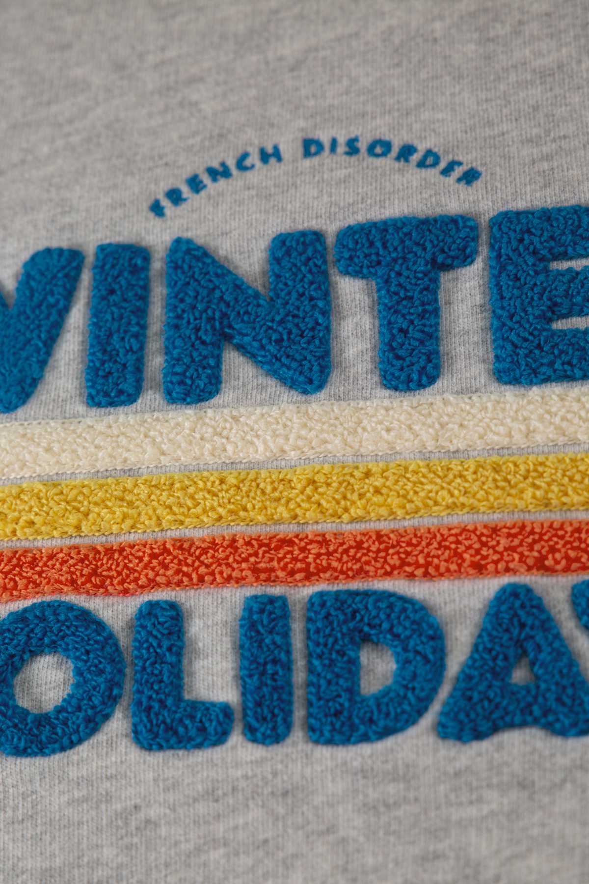 Sweat Clyde Warmy Broderie WINTER HOLIDAYS