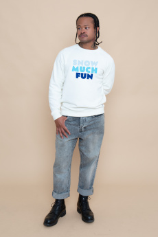 Sweat Clyde Warmy SNOW MUCH FUN