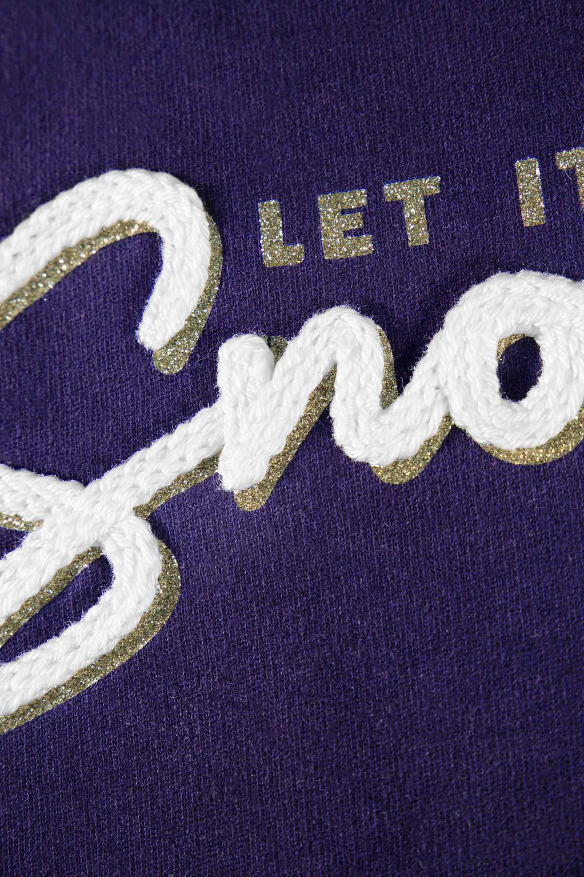 Sweatricotin Nora Warmy LET IT SNOW