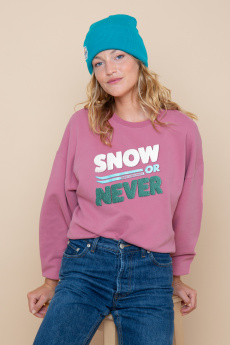 Sweat Rosie Warmy Broderie SNOW OR NEVER