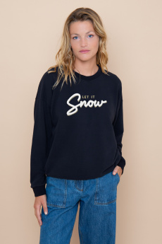 Sweat Rosie LET IT SNOW (tricotin)