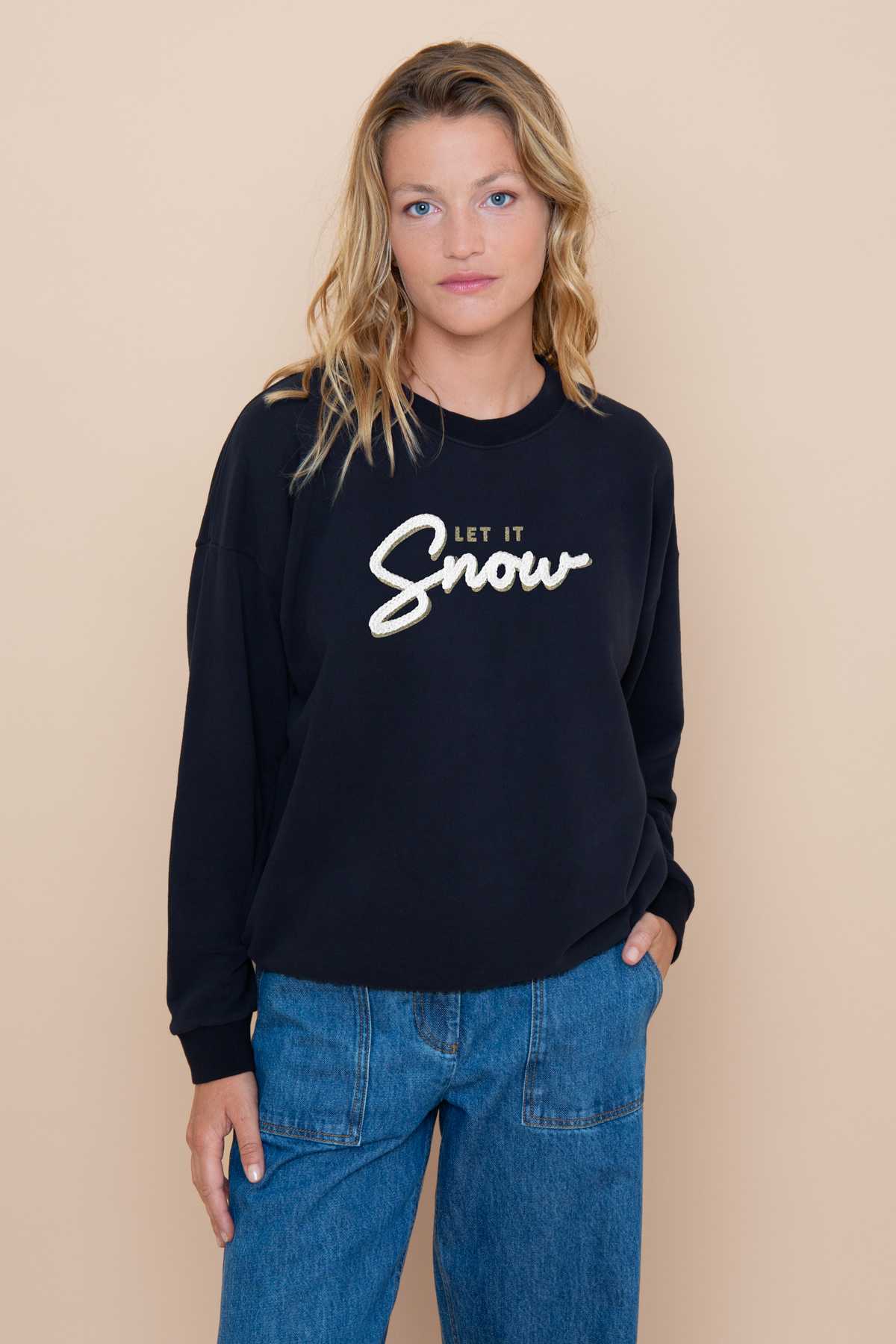 Sweat Rosie LET IT SNOW (tricotin)