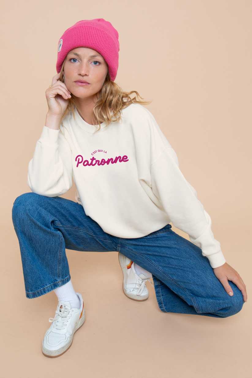 Sweat Rosie PATRONNE (tricotin)