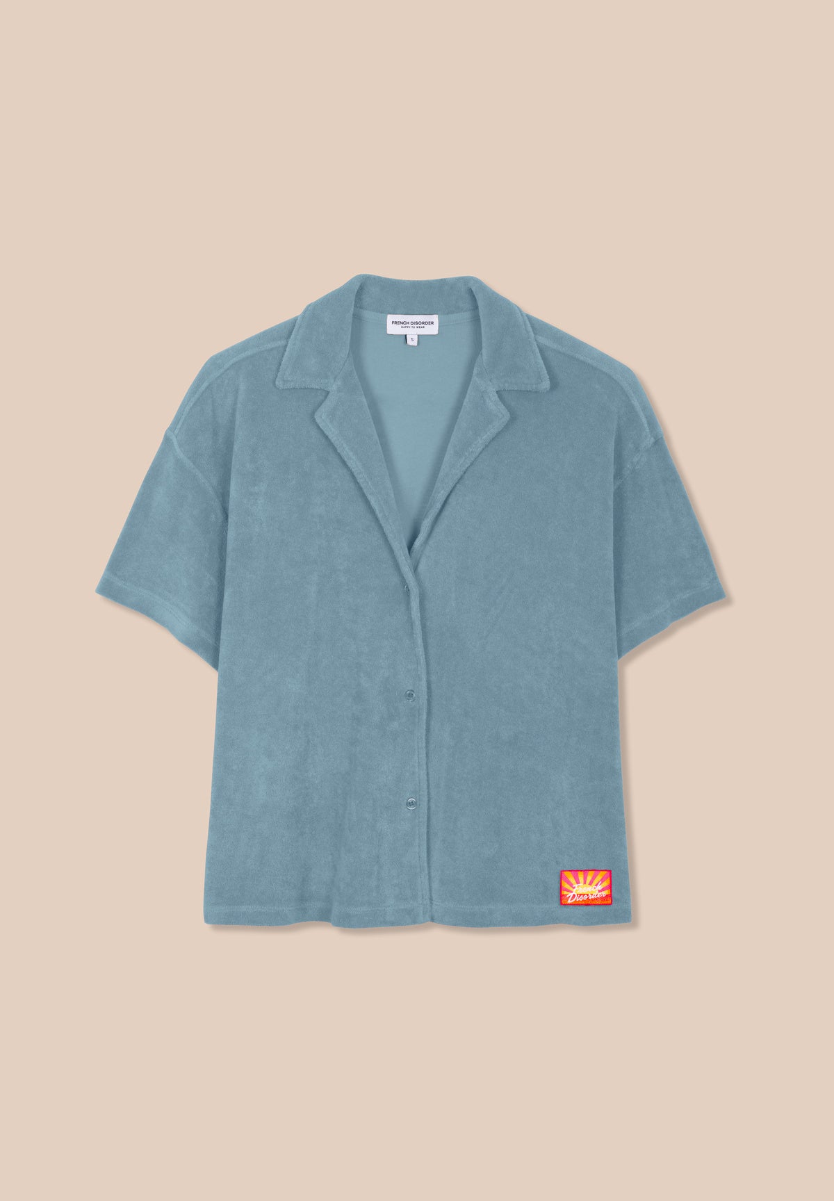Chemise LENA Éponge Faded Denim – photo 1