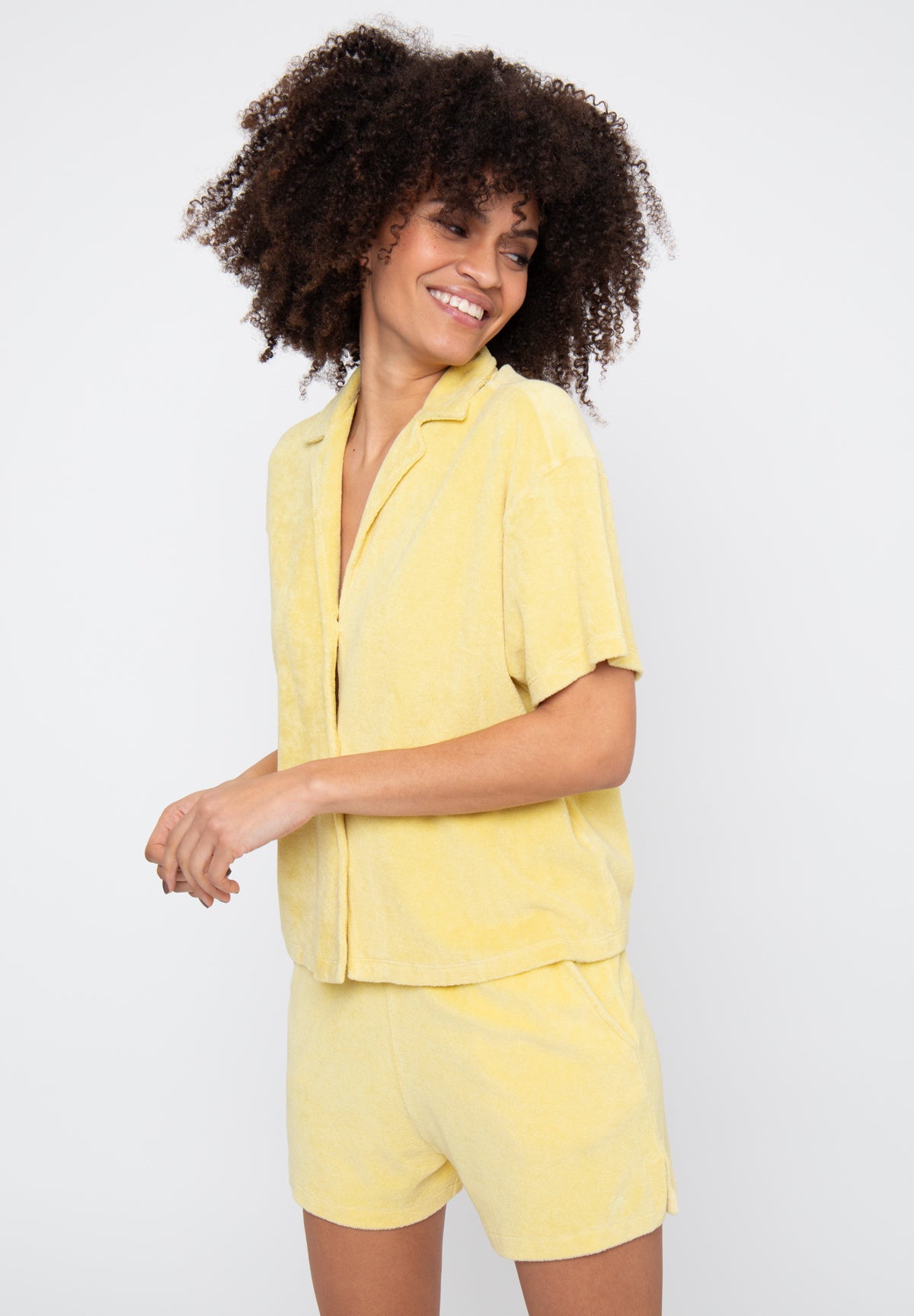 Chemise LENA Éponge Retro Yellow – photo 2
