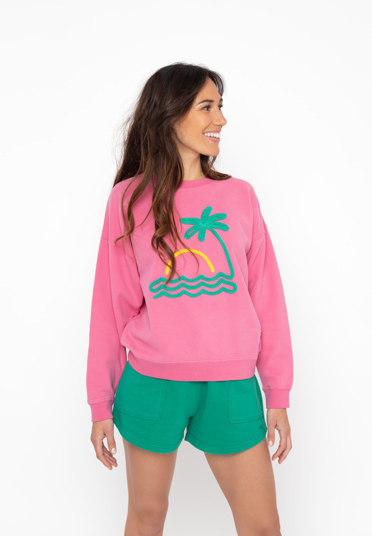 Sweatricotin Nora ISLAND Bubble Gum – photo 1