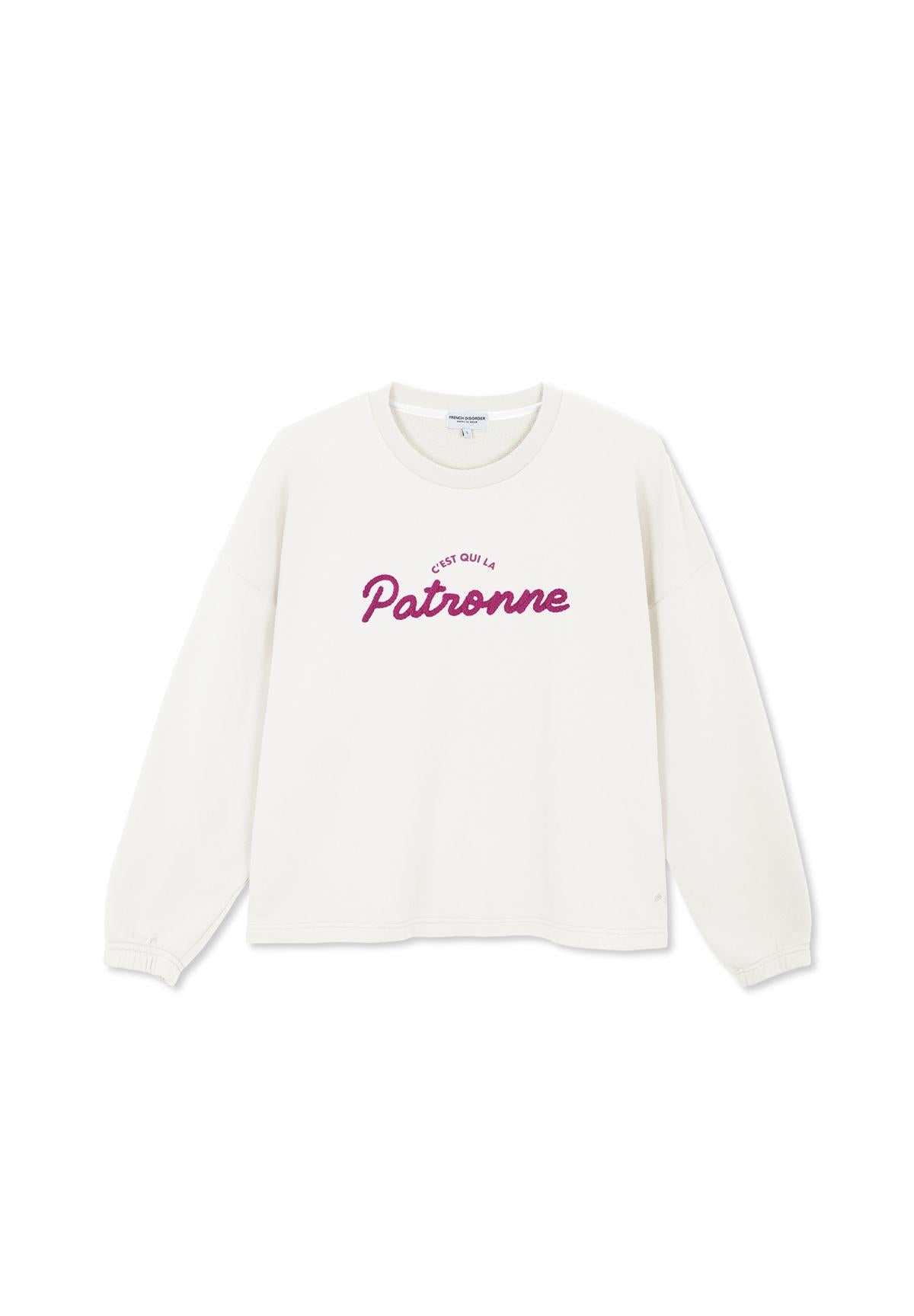 Sweatricotin Nora PATRONNE Cream