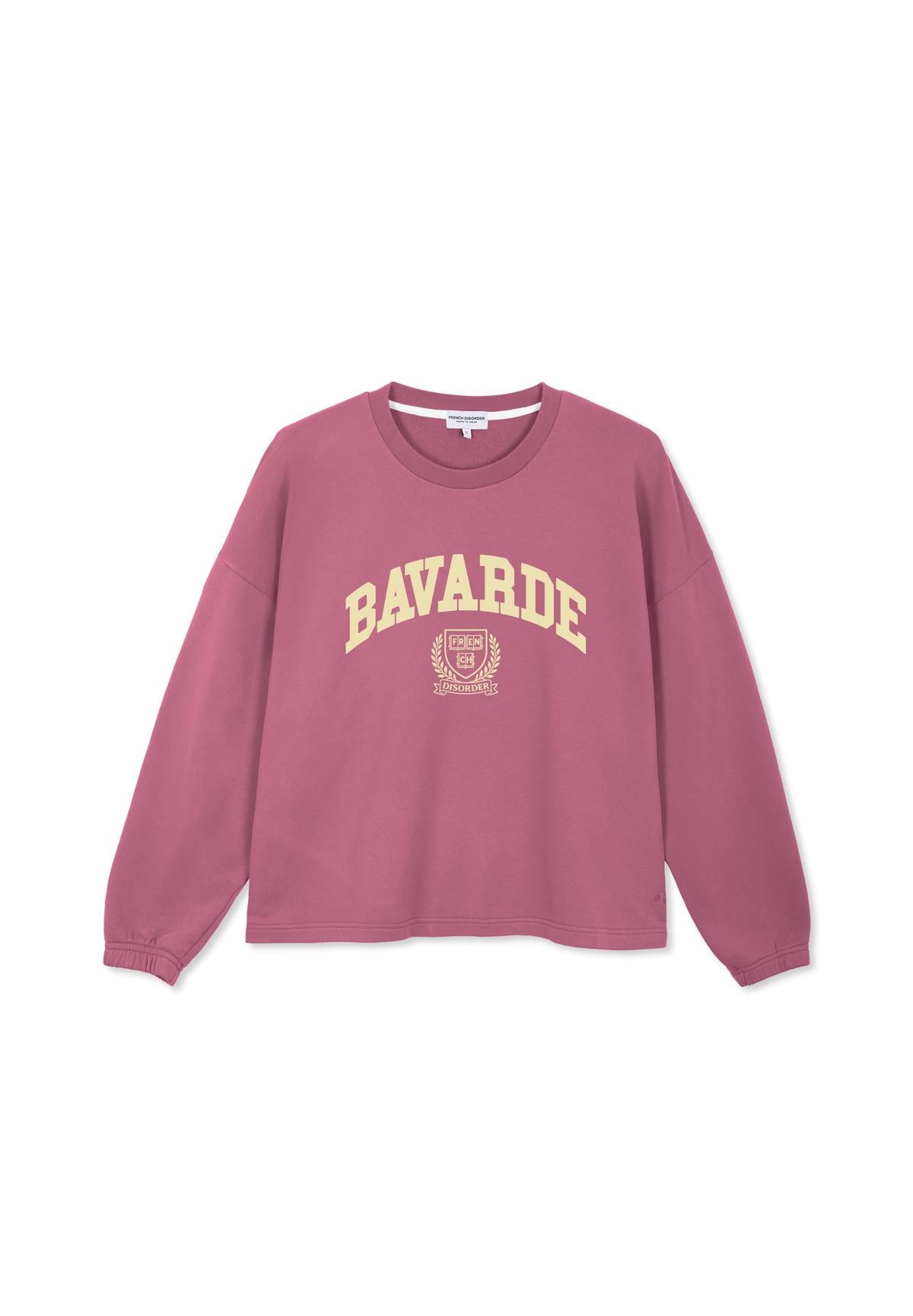 Sweatshirt Nora BAVARDE Raspberry