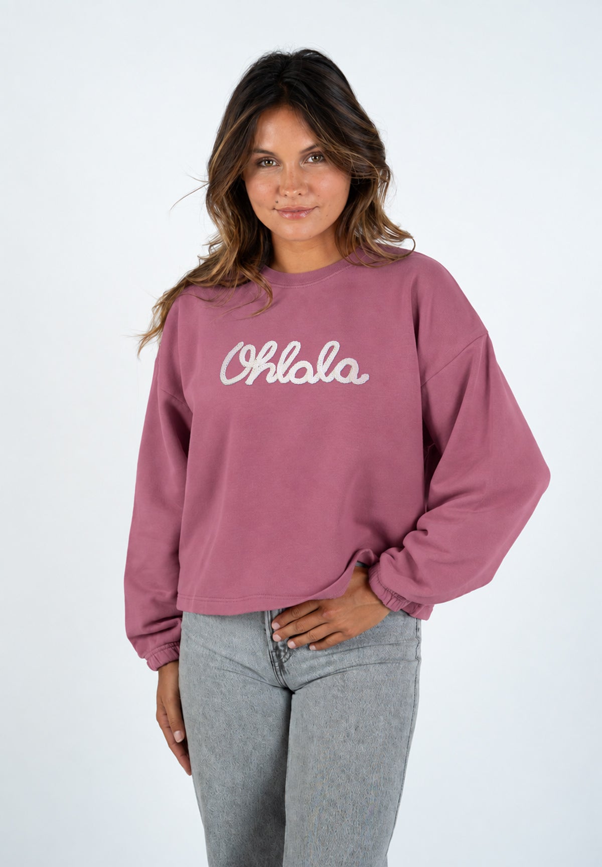 Sweatricotin Nora OHLALA Raspberry