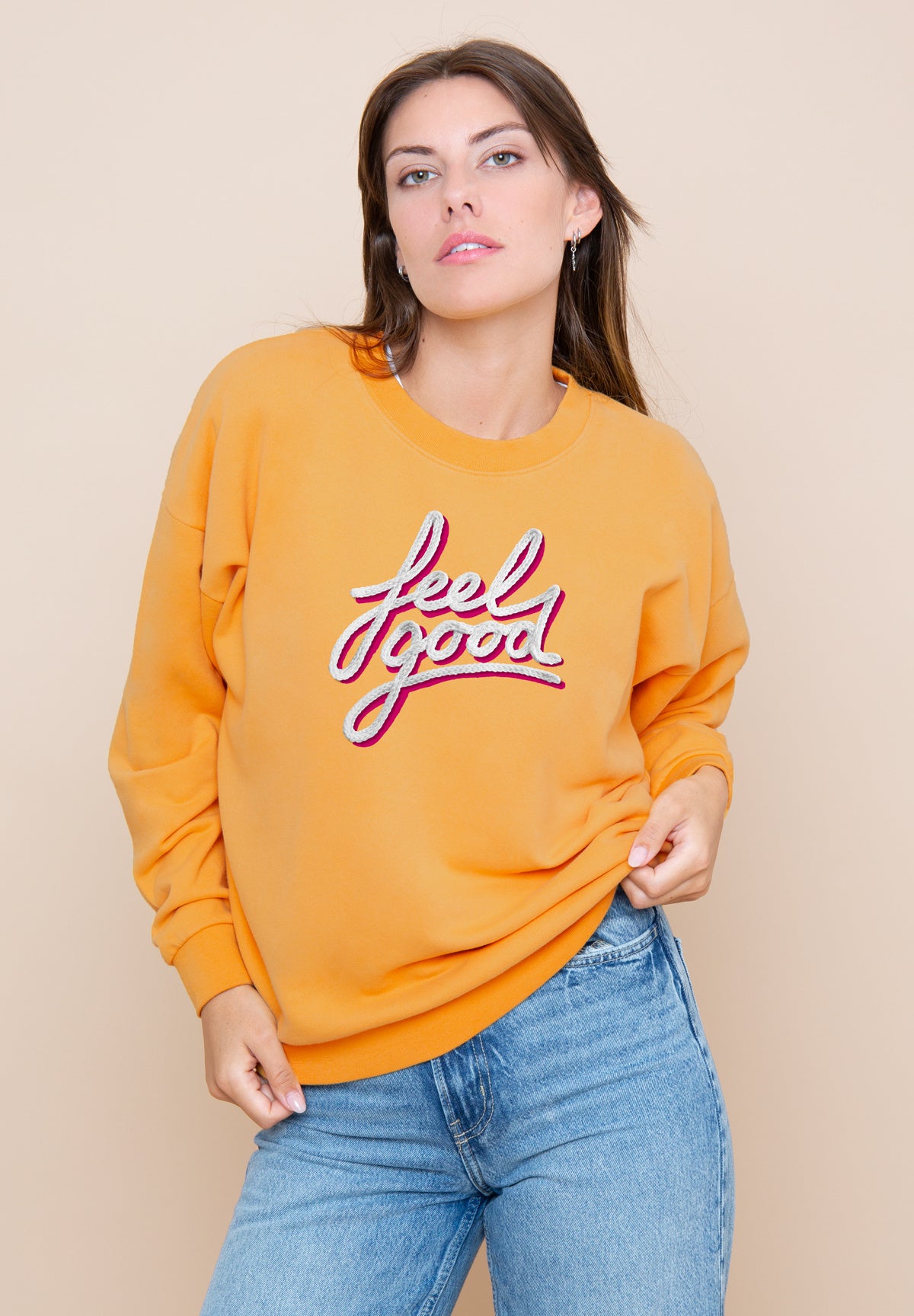 Sweatricotin Rosie FEEL GOOD Old Gold – photo 1