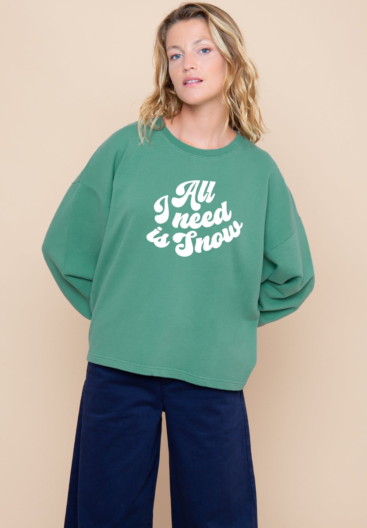 Sweat Nora Warmy ALL I NEED Deep Sea – photo 1