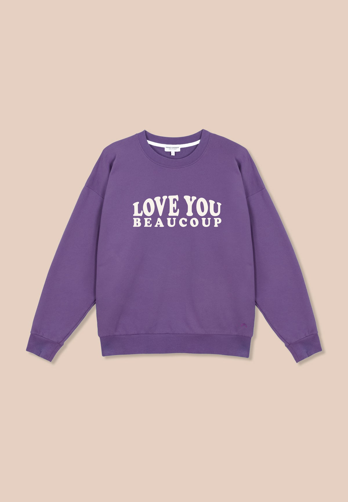 Sweat Rosa LOVE YOU BEAUCOUP Purple – photo 2